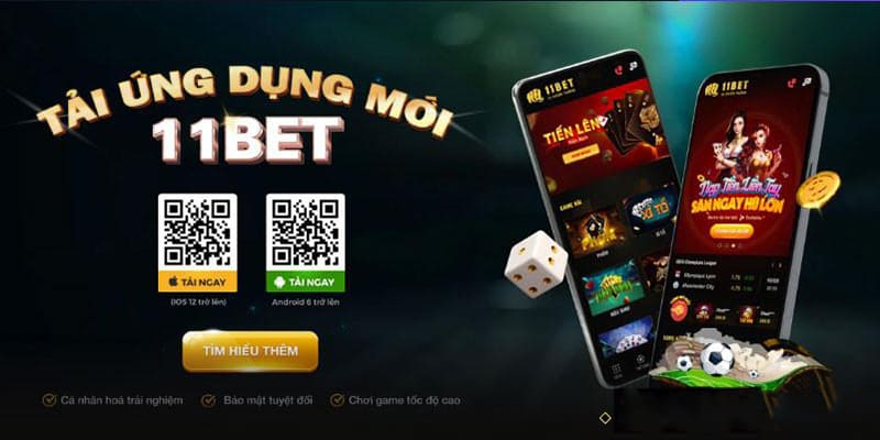 Quét mã QR để tải app 11BET