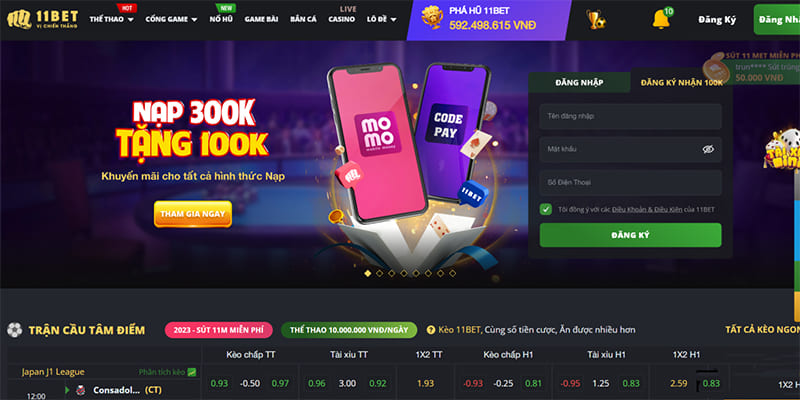 Phiên bản app ngày càng được nhiều thành viên 11BET sử dụng